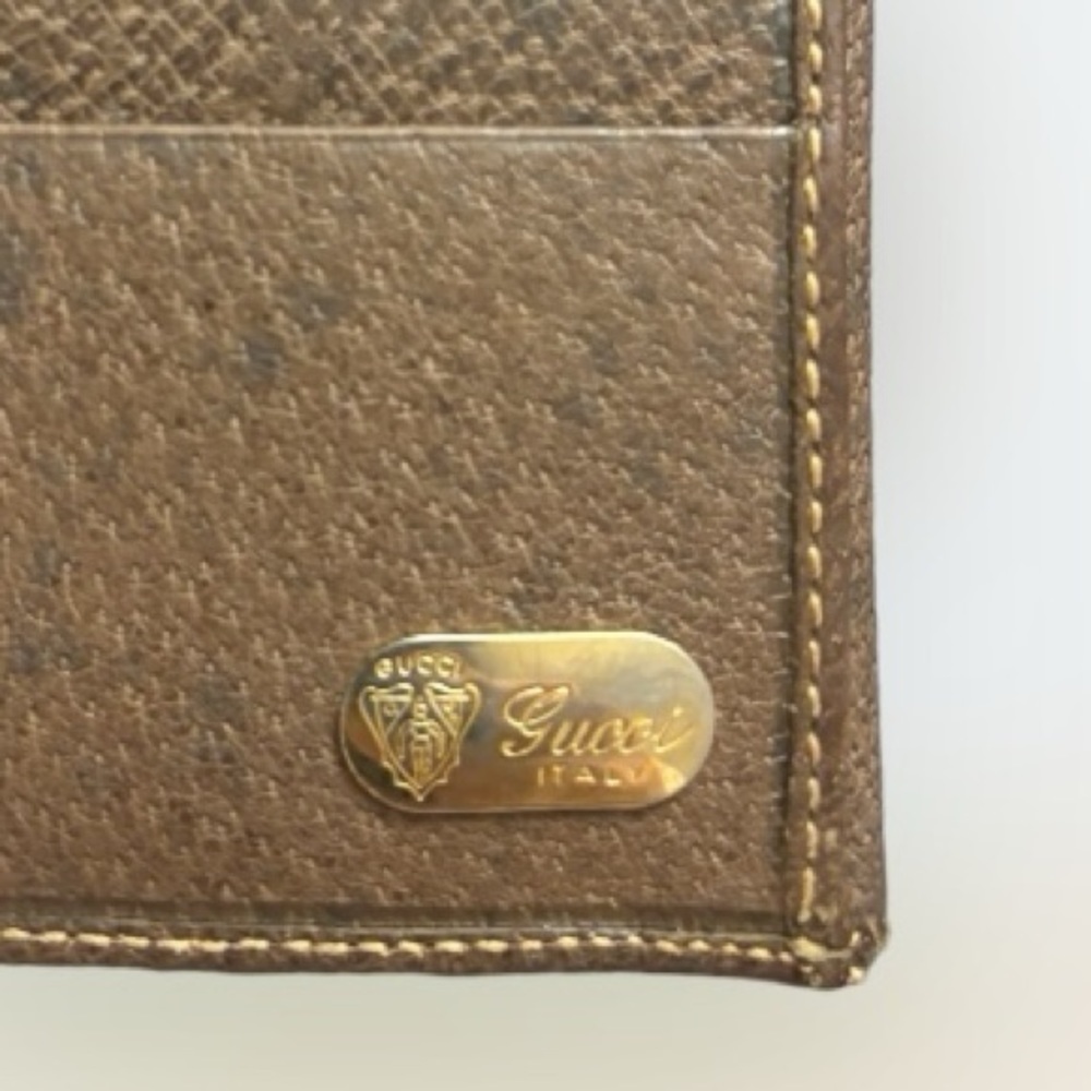 Authentic Gucci Sherry Line Bi-Fold Long Leather Wallet - Picture 8 of 8